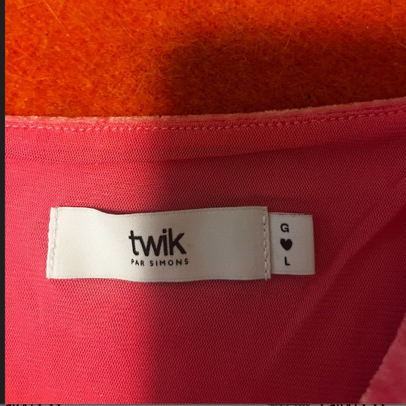 Pink velvet square neck short sleeve empire waist mini dress NWT - Picture 5 of 8